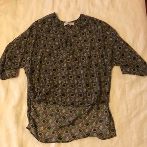 WAYF Wrap Blouse